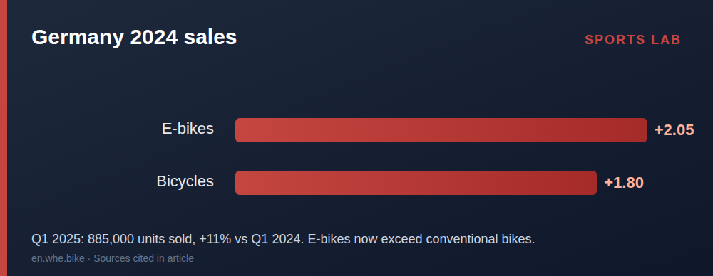 Germany 2024 sales (millions of units)