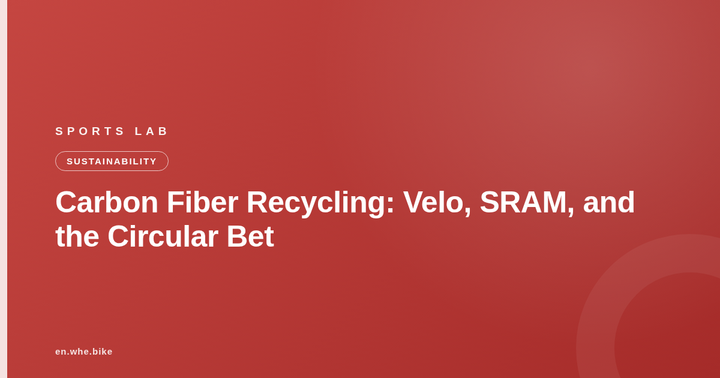 Carbon Fiber Recycling: Velo, SRAM, and the Circular Bet