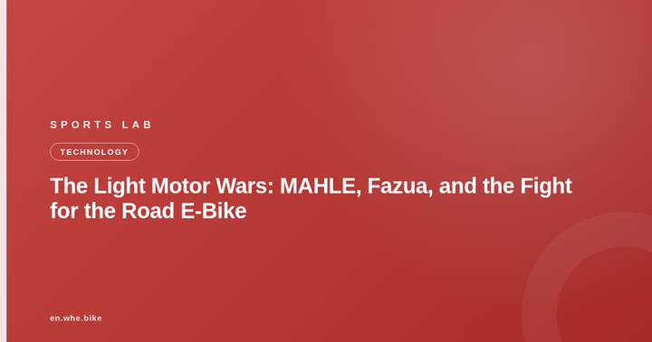 The Light Motor Wars: MAHLE, Fazua, and the Fight for the Road E-Bike